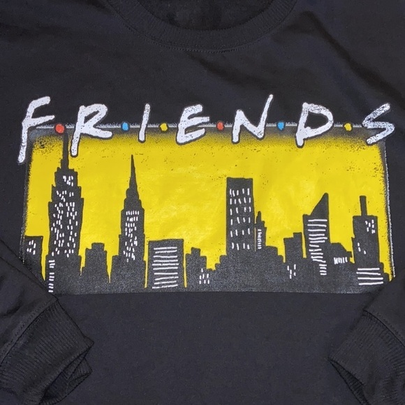 FRIENDS The Television Series sweatshirt with unfinished hem, size 2X, NWOT - Picture 2 of 6